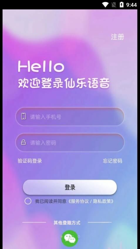 仙乐语音聊天精简版