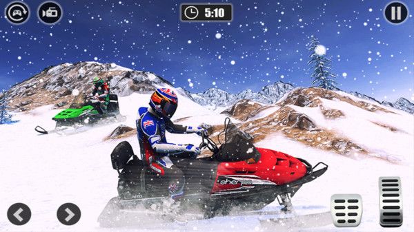 四轮雪地摩托车精简版