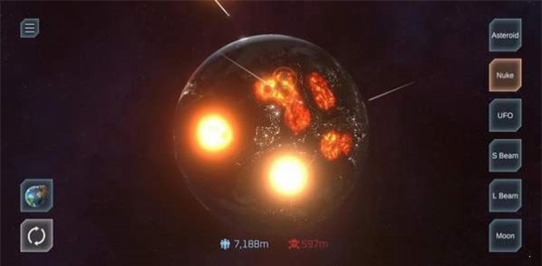 星球爆炸模拟器精简版
