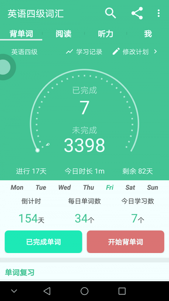 英语四级词汇官方版