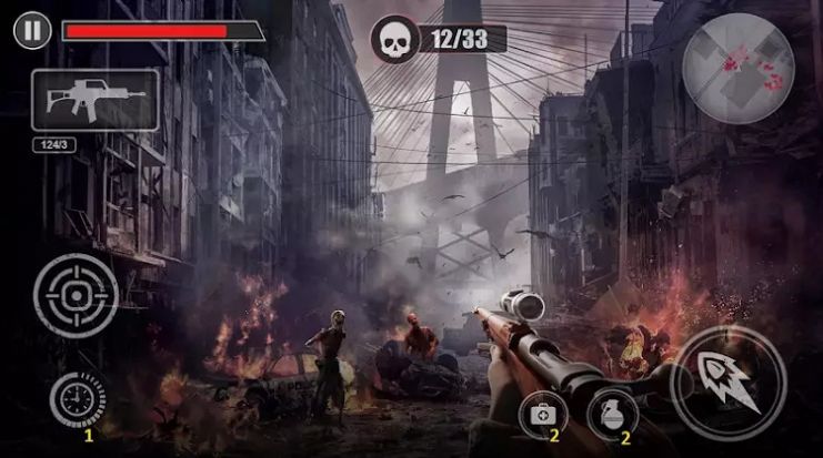 死亡射击僵尸射手破解版
