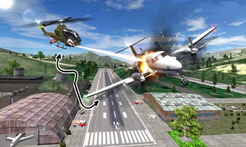 直升机飞行模拟破解版