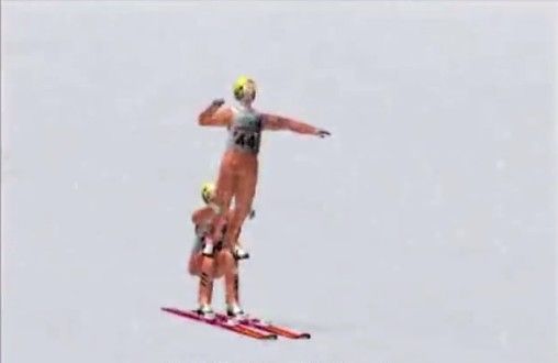 最沙雕的双人体操滑雪比赛中文汉化破解版1.0