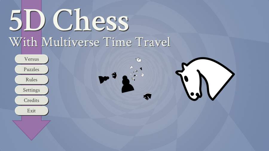 有多元宇宙时间旅行的五维国际象棋