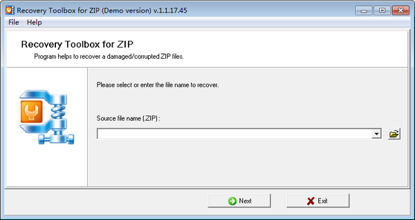 Recovery Toolbox for ZIP(ZIP文件修复工具)