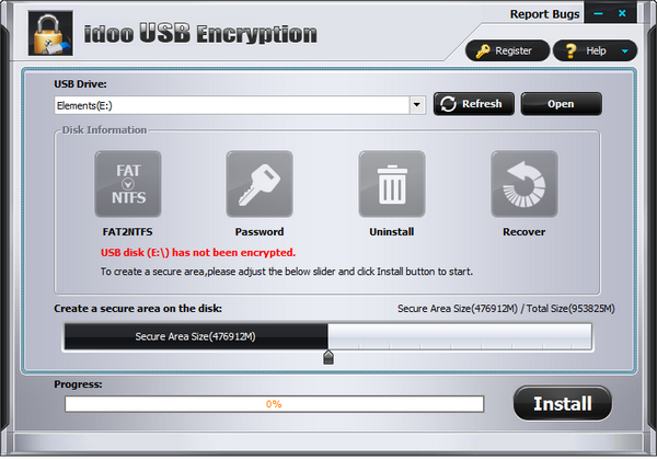 idoo USB Encryption(U盘加密软件)