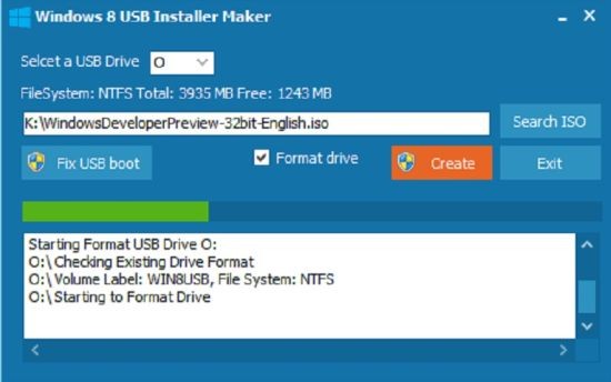 Win8启动U盘制作工具(Windows 8 USB Installer Maker)