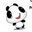 熊猫娃娃QQ表情包第一、二辑(50个)