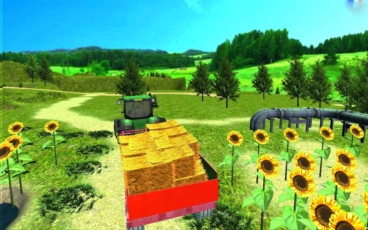 拖拉机小车农场模拟游戏